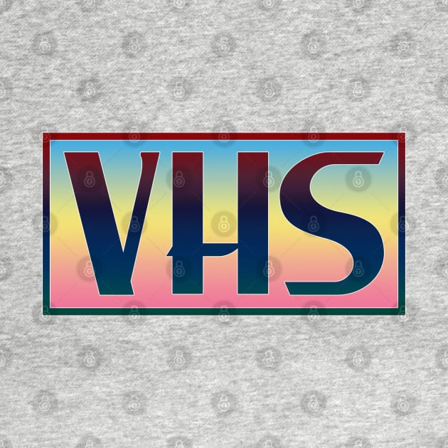 Retro 80s Styled VHS Logo by DankFutura